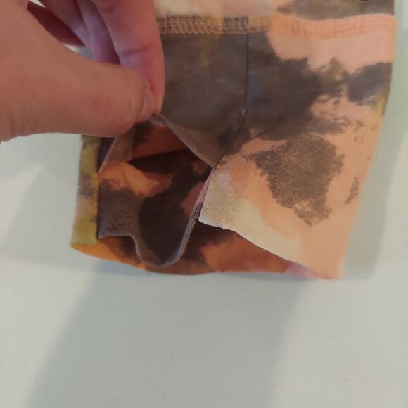 Seed to Style Size XL Tie Dye Organic Cotton Long Sleeve Casual Shirt Watercolor - Picture 9 of 9